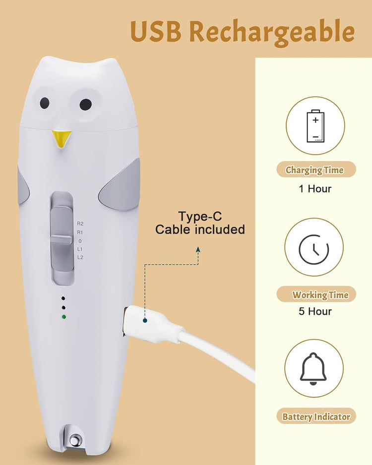 Baby Healthcare and Grooming Kit, 26 in 1 Rechargeable Nail Trimmer Electric Set,Safe File with Auto Light, Newborn Nursery Health Care Portable Safety Set for Infant Toddlers Boys Girls, Grey