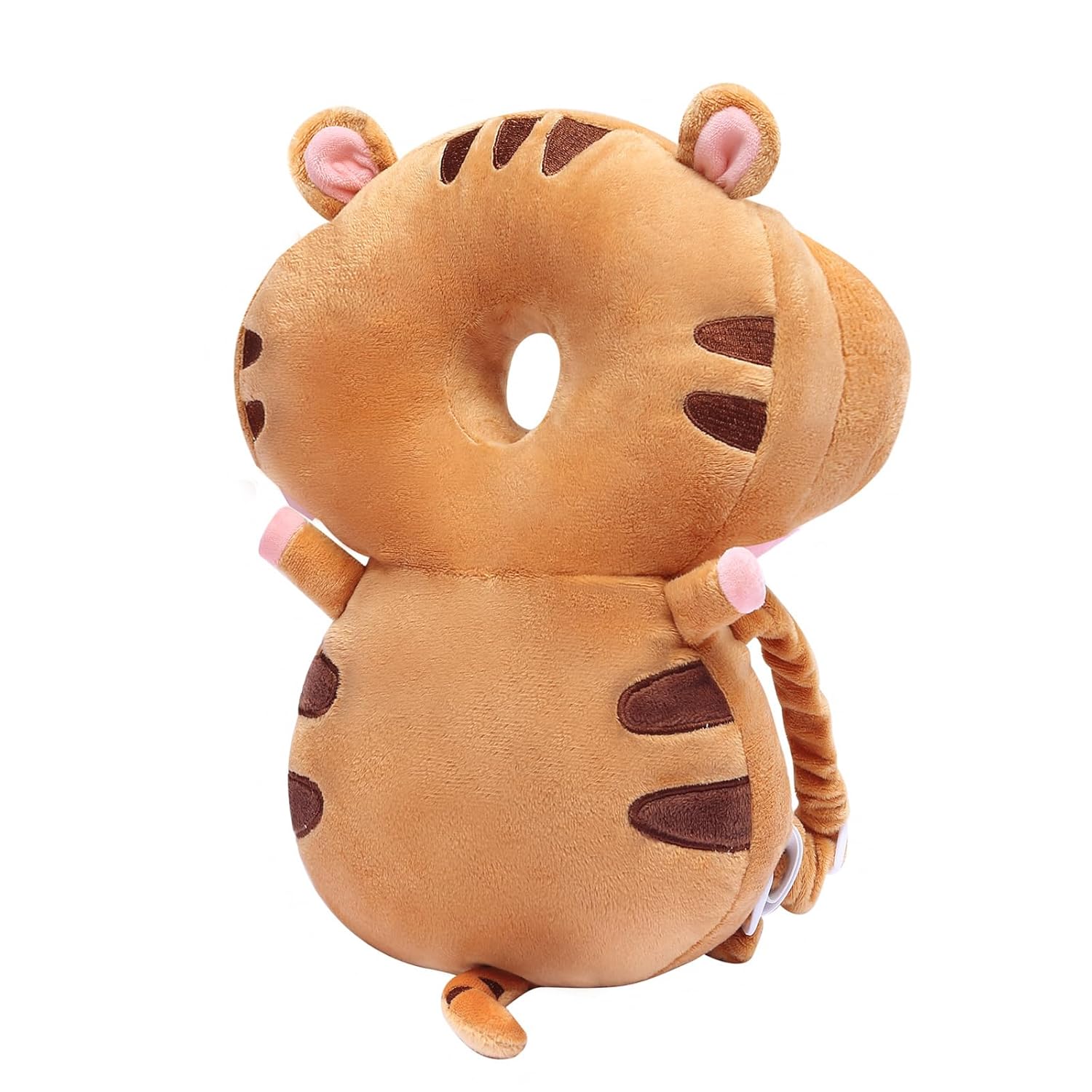 Baby Walker 3-Sided Head Protector Backpack Wear, Toddler Head Protection Safety Pad, Pink Butterfly